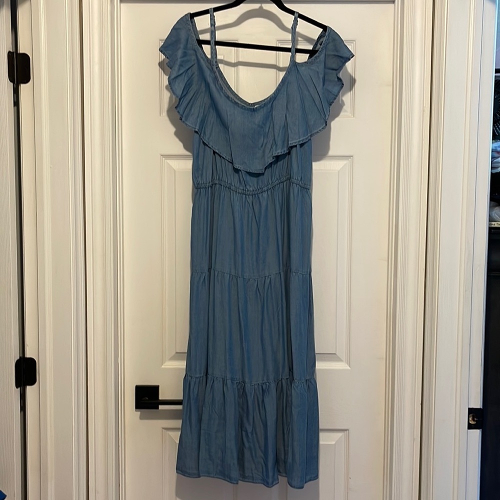 Old navy jean dress size large new